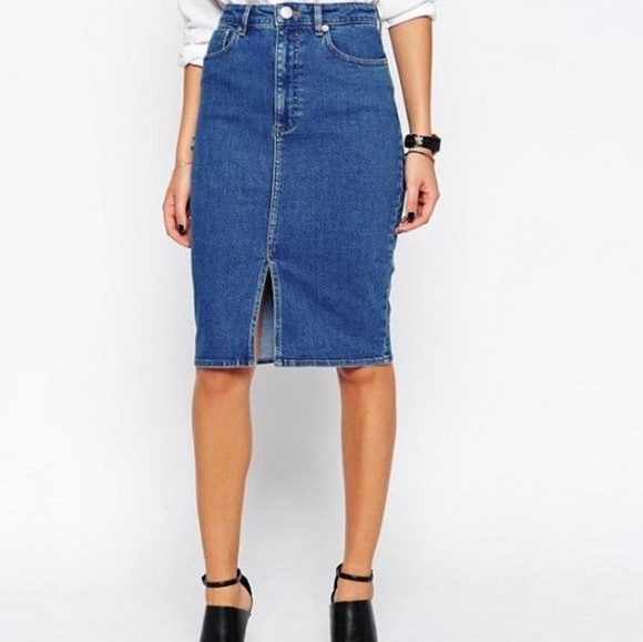 -SOLD- Denim skirt - Picture 7 of 7